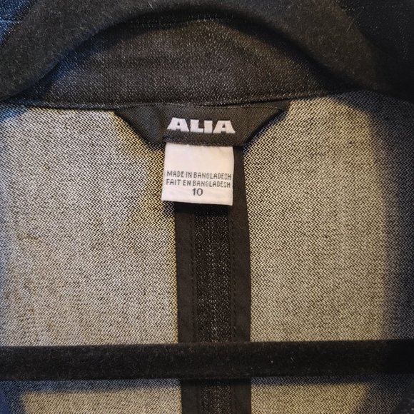 Ladies Alia Dark Wash Denim Jacket Size 10 - Picture 5 of 5